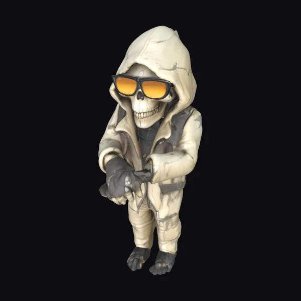 Skeleton in Sunglasses