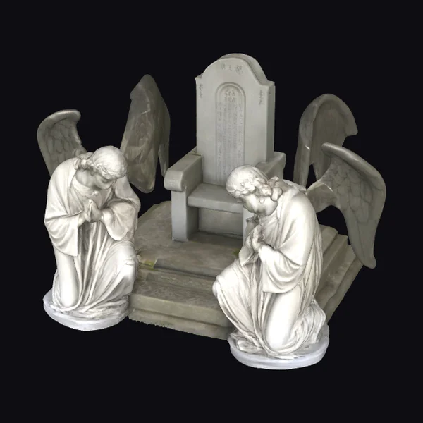 Praying Angels and Throne