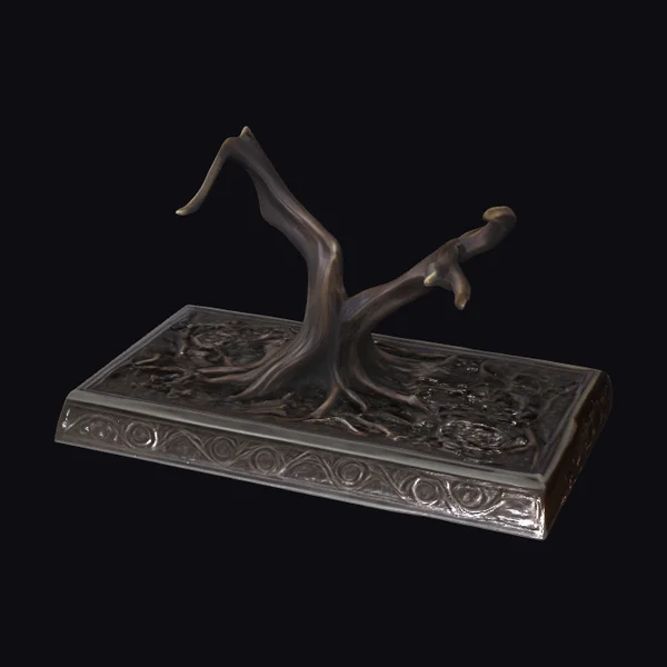 Twisted Metal Tree Sculpture