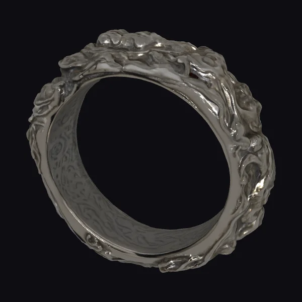 Ornate Metal Bangle