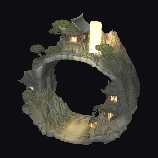 Ancient Stone Bridge Temple