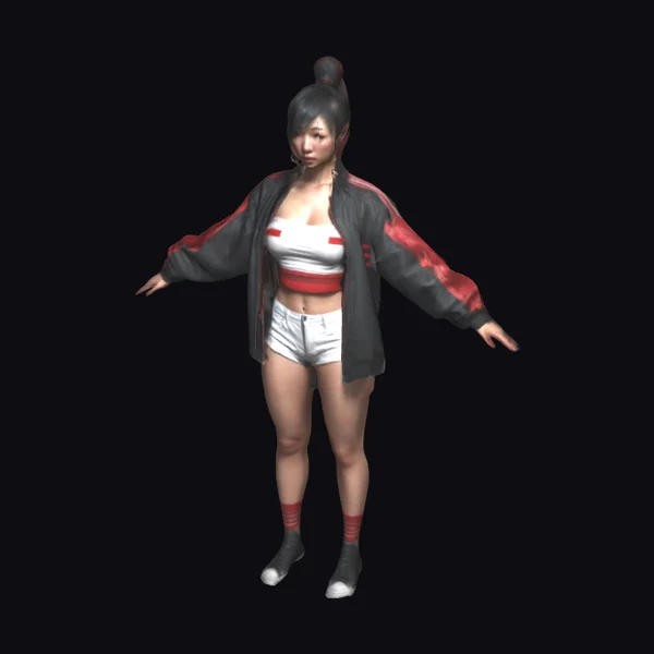 Asian Female in Casual Wear