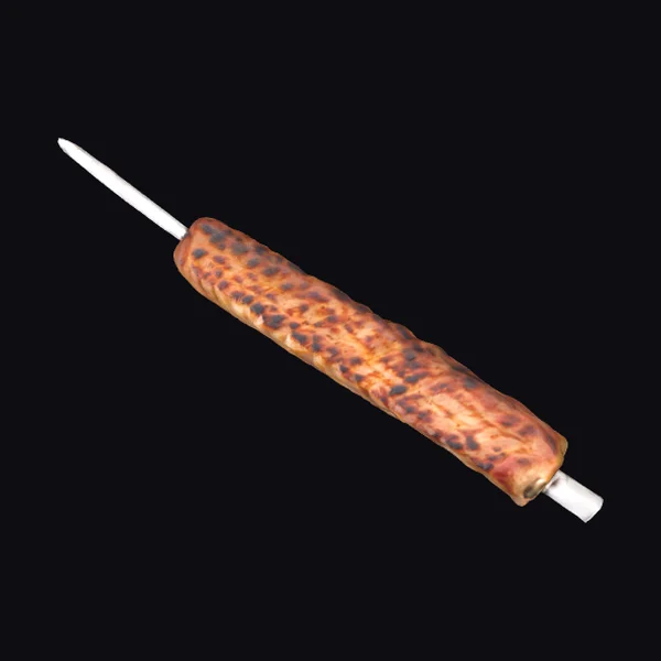 Grilled Sausage on Skewer