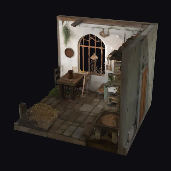 Cozy Rustic Kitchen Interior