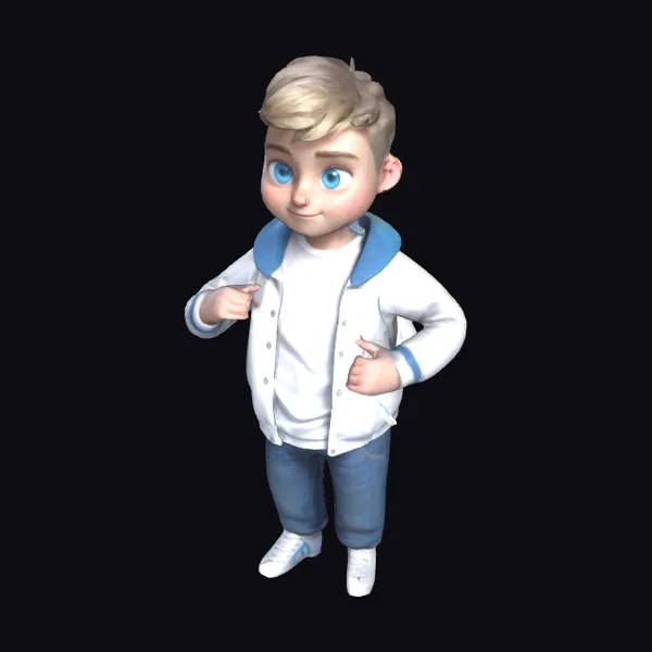 Young Student Boy 50s