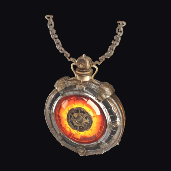 Glowing Pendant Necklace