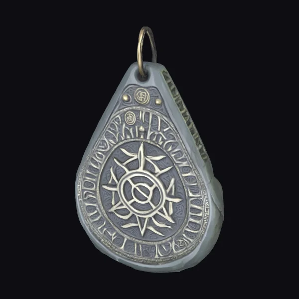Mystical Rock Pendant Amulet