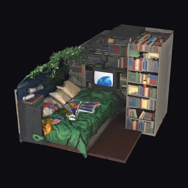 Cozy Book Nook Retreat