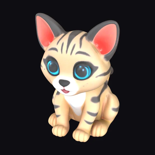 Cute Cartoon Kitten Toy