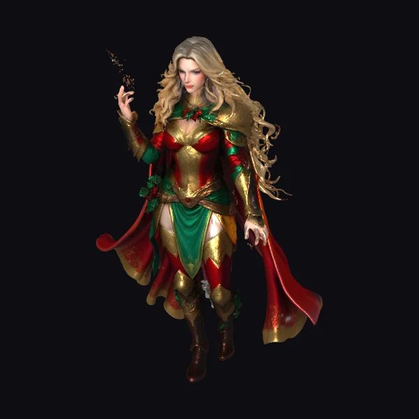 Winter Warrior Maiden