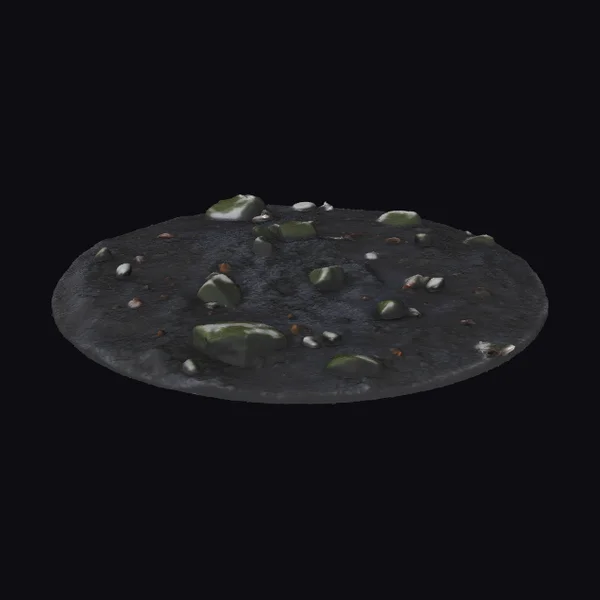 Dark Rocky Terrain Patch