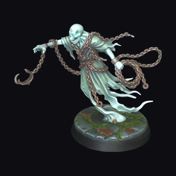 Ghostly Skeleton Figure