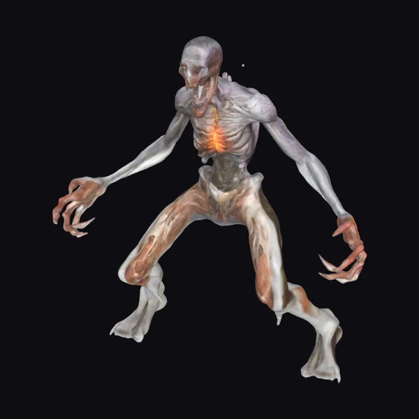 Zombie Night Forest Creature