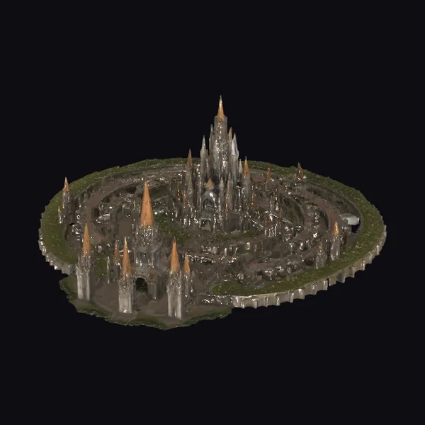 Ancient Castle Spire Complex