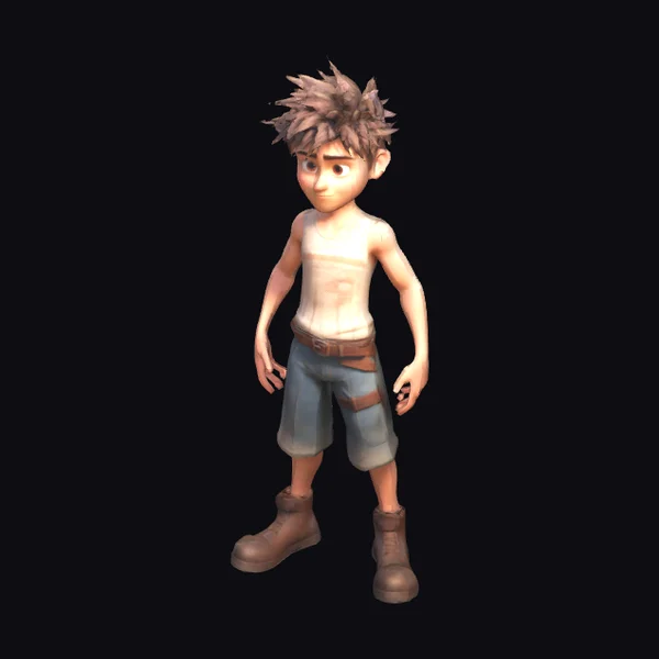 Young Adventurer Boy