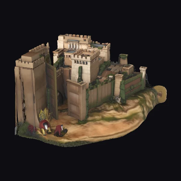 Ancient City Gate Structure