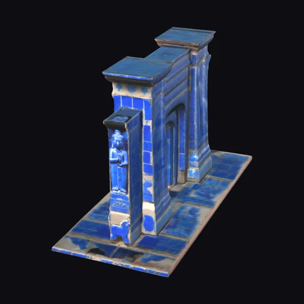 Ancient Blue Archway