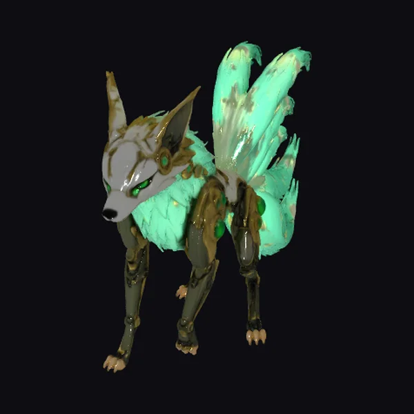 Mechanical Kitsune Fox