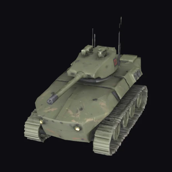 Military War Drone Tank