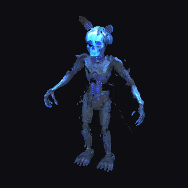 Biomechanical Humanoid Figure