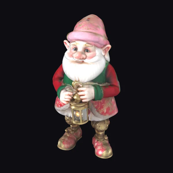 Albino Christmas Gnome