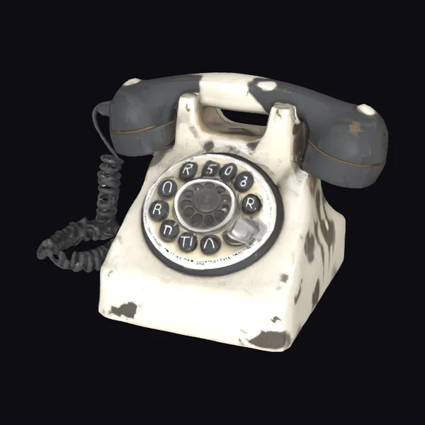 Abandoned Rotary Phone