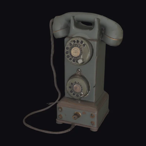 Abandoned Rotary Phone