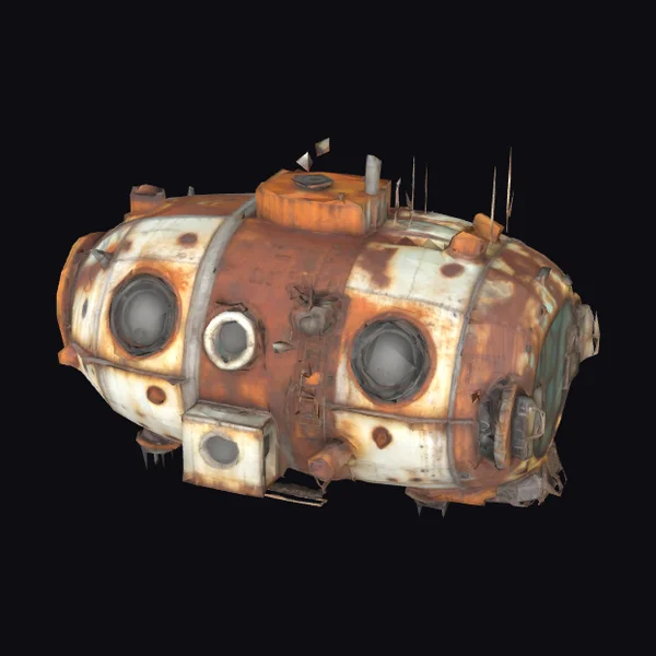 Rusty Space Vessel