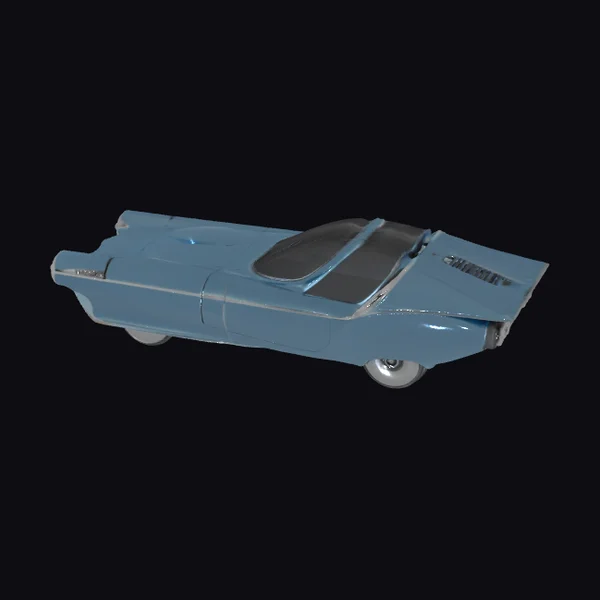 Futuristic Blue Cruiser