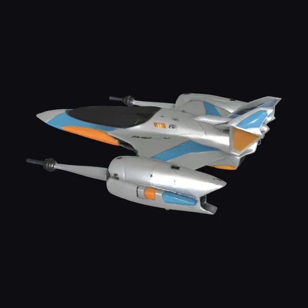 Futuristic Space Fighter Craft