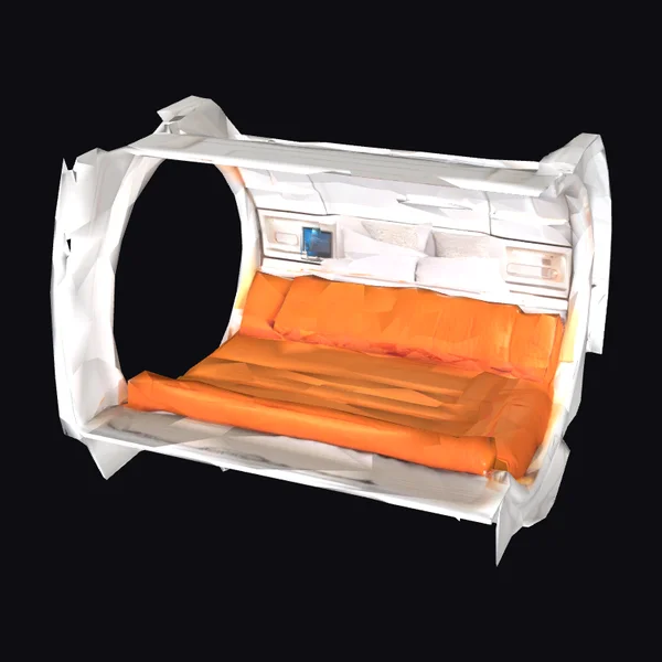 Futuristic Capsule Bed