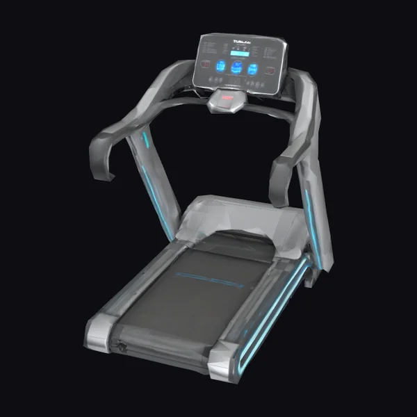 Futuristic Treadmill Console