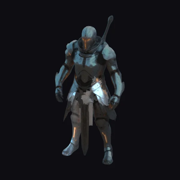 Cybernetic Medieval Warrior