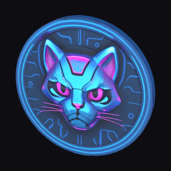 Cyber Cat Emblem