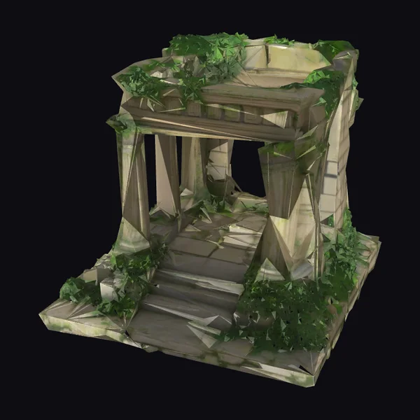 Ancient Temple Entrance