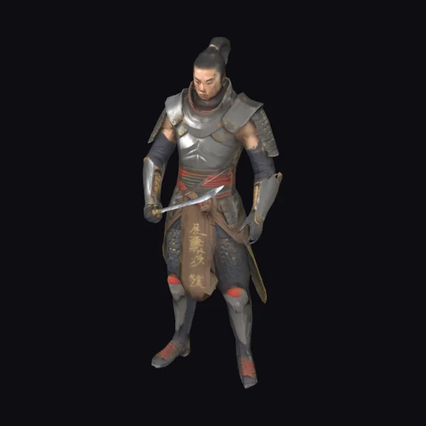 Ancient Warrior with Sword