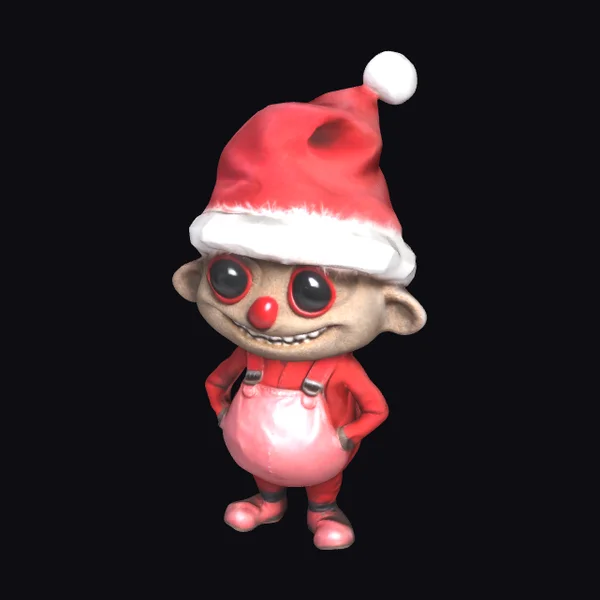 Santa Elf Character