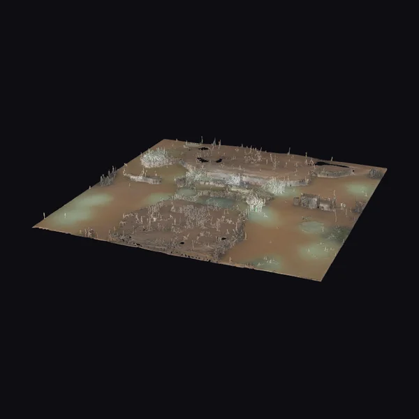 Abandoned Desert Fortress