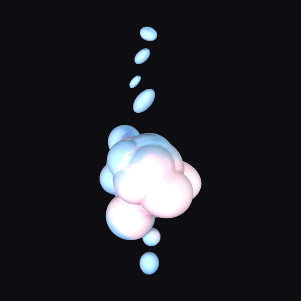 Floating Bubble Cluster