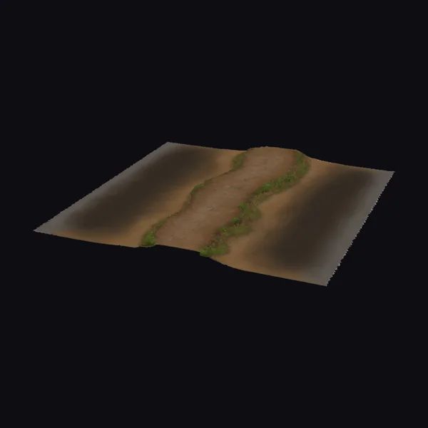 Pathway with Grassy Edges