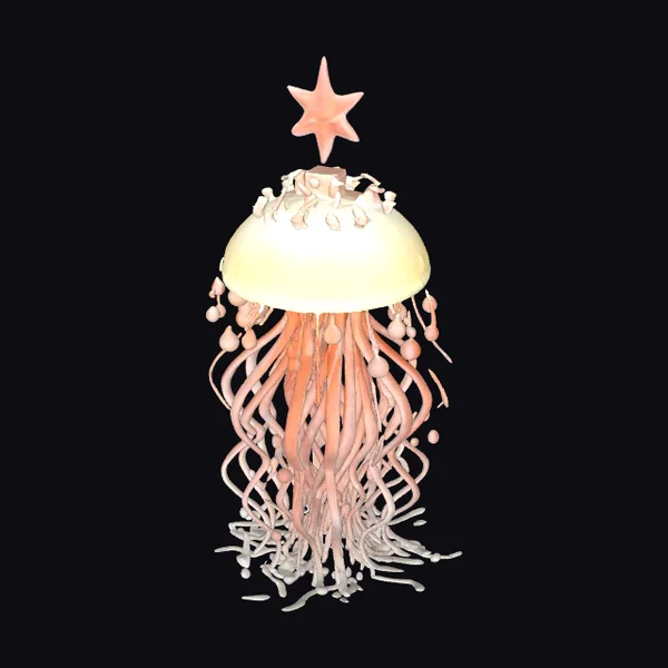 Glowing Jellyfish Decoration