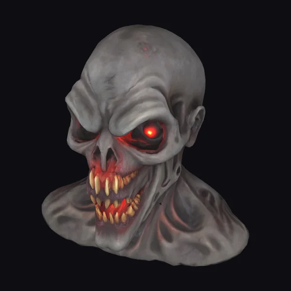 Zombie Head Bust