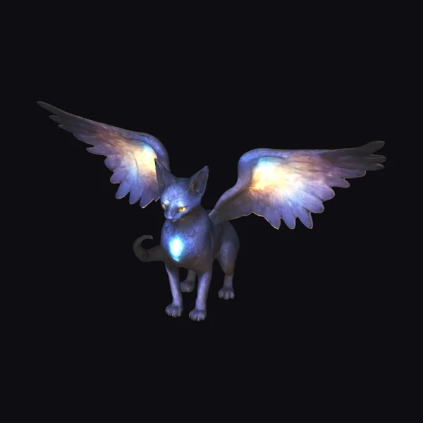 Winged Feline Creature