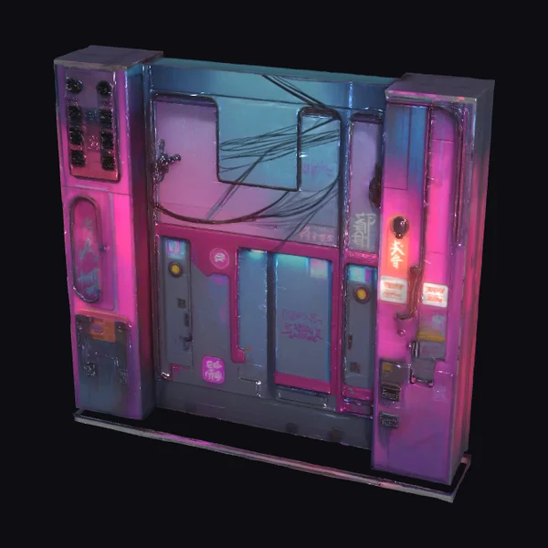 Cyberpunk Alley Environment