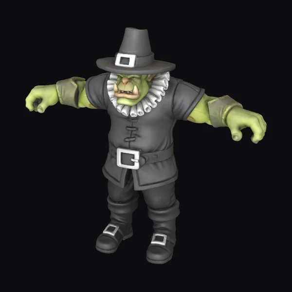 Pilgrim Ogre Character