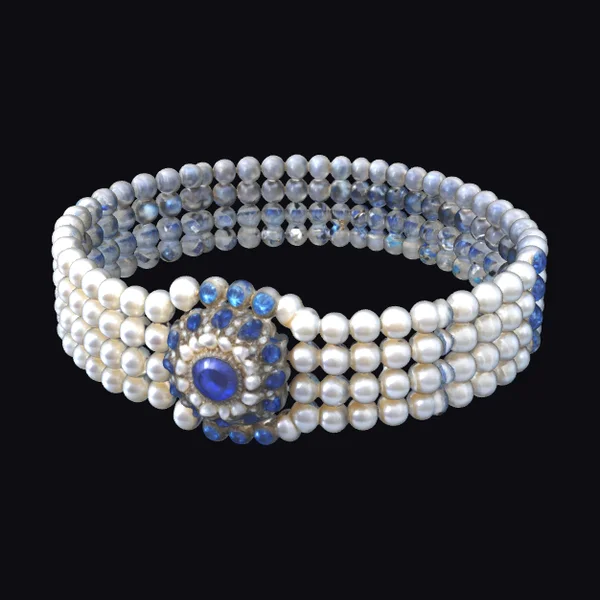 Multi Strand Pearl Bracelet