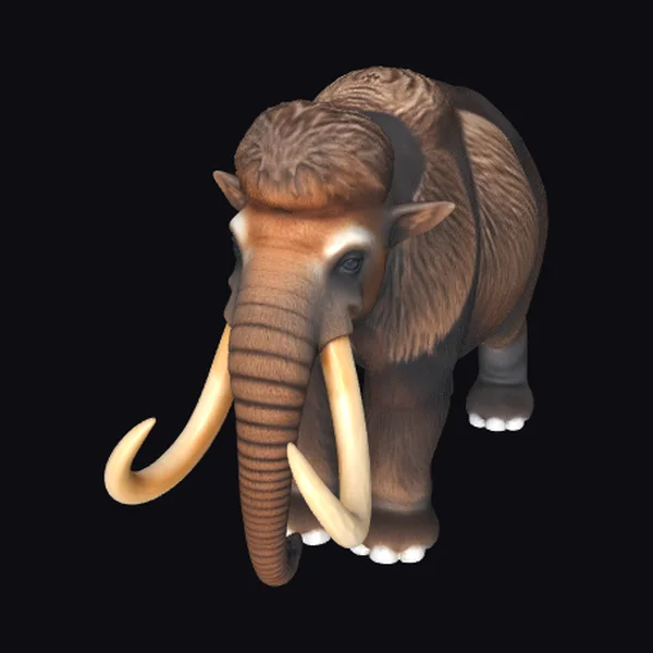 Woolly Mammoth with Tusks
