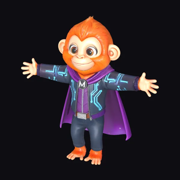 Circuit Monkey Character