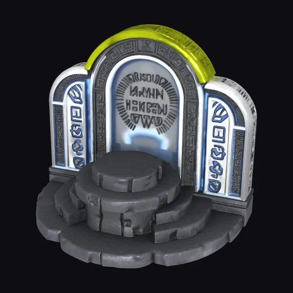 Ancient Stone Altar Arch