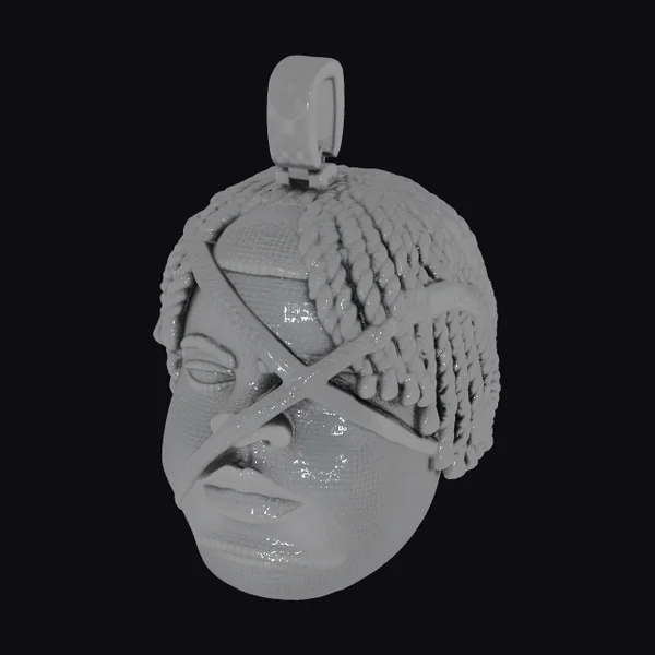 Diamond Mask Pendant